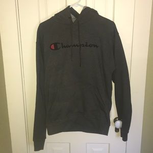 Grey champion sweatshirt